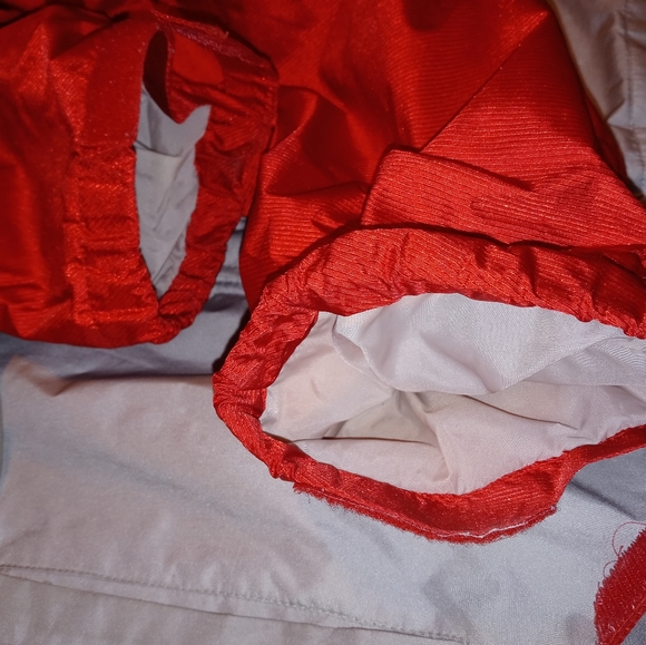 Vintage 80's Adidas Windbreaker Jacket and Pants Medium Red Silver Used. - Picture 14 of 15